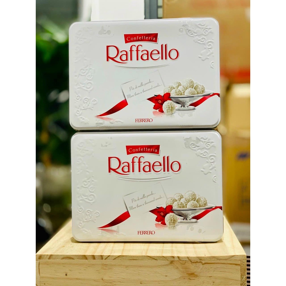 Kẹo Socola Trắng Hạnh Nhân Bọc Dừa Confetteria Raffaello