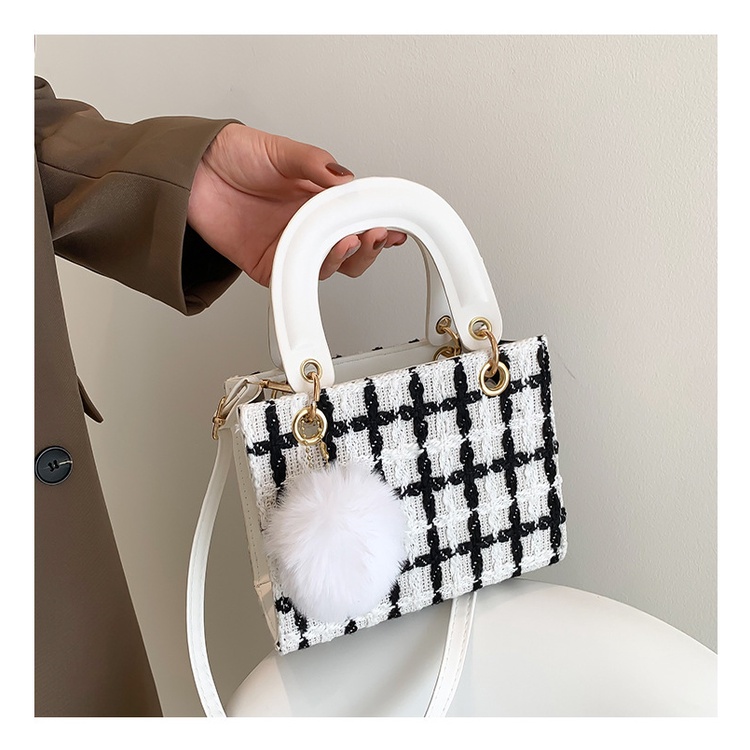 Túi Đeo Chéo Chất Liệu Len Thời Trang Mùa Thu Cho Nữ