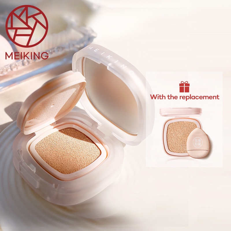Phấn nước BB MEIKING che khuyết điểm lớp nền đẹp dưỡng ẩm lâu trôi 10g