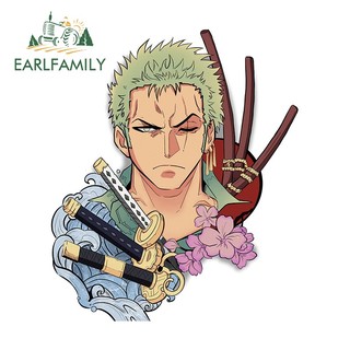  Đề Can Vinyl Dán Trang Trí Xe Hơi   Xe Máy Hình Roronoa Zoro Anime One Piece 13cm X 11cm 