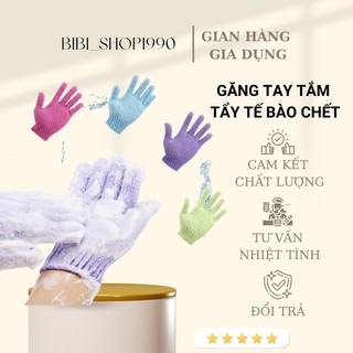 Găng tay tắm rửa tẩy sạch da chết 1 CHIẾC - Găng tay chống trượt dưỡng ẩm cho da (GTT01)