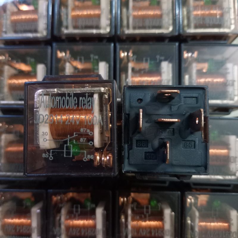 Rơ Le 12v , 24v , 100A loại 4 chân và 5 chân