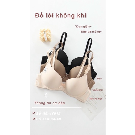 Áo Ngực Nữ Su Mỹ Áo Lót Nữ Có Gọng Mềm Nâng Ngực Co Giản Min Underwear  Copa