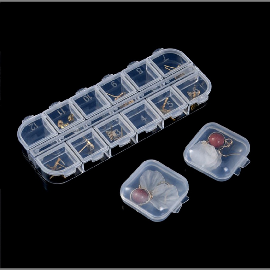 Hộp Nhựa Đựng Trang Sức Nhiều Ngăn Tiện Lợi