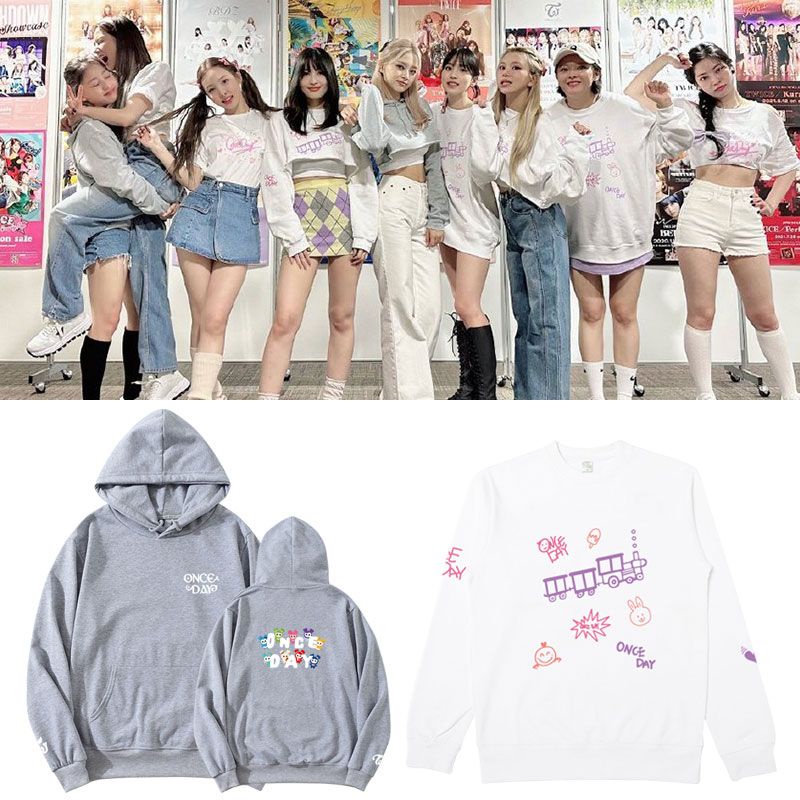 Áo sweater + hoodie concert Twice - 2022 Fanmeeting 'Once Day'