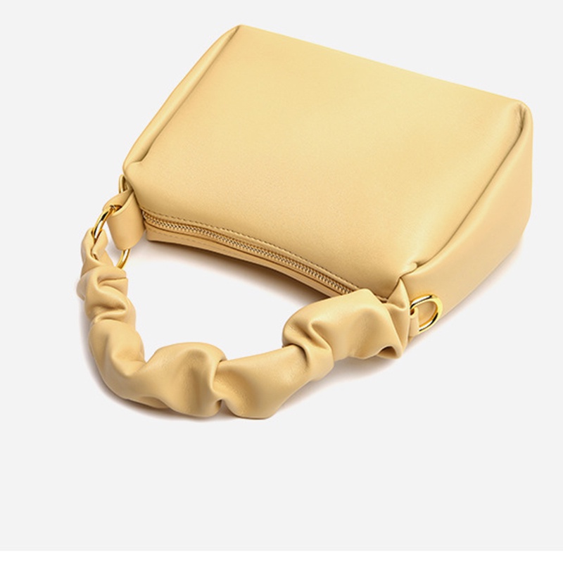 IELGY Túi Đeo Vai Màu Trơn Phong Cách Hàn Quốc Thời Trang Cho Nữ