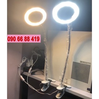 Đèn kẹp bàn chuyên dụng nối mi, làm nail, phun xăm thẩm mỹ - Đèn LED Kẹp Phun xăm Nối mi Nail
