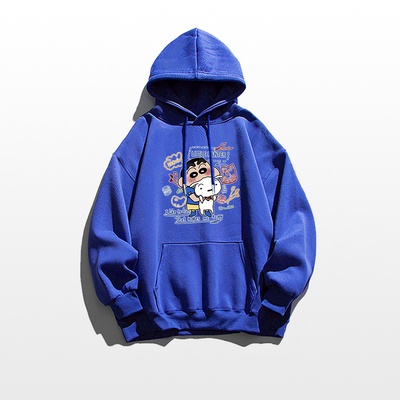 Dễ Thương Áo hoodie Tay Dài In Hình Cậu Bé Bút Chì shin Phong Cách harajuku Thời Trang unisex