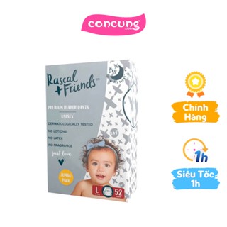 Tã Bỉm quần Rascal & Friends cho bé size L 10-15kg 52 miếng