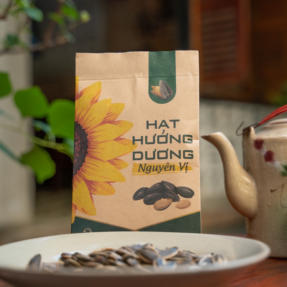 10 GÓI HẠT HƯỚNG DƯƠNG VỊ NGUYÊN BẢN VỊ DỪA NGUYÊN CHẤT| 90S Coffee Vietnam