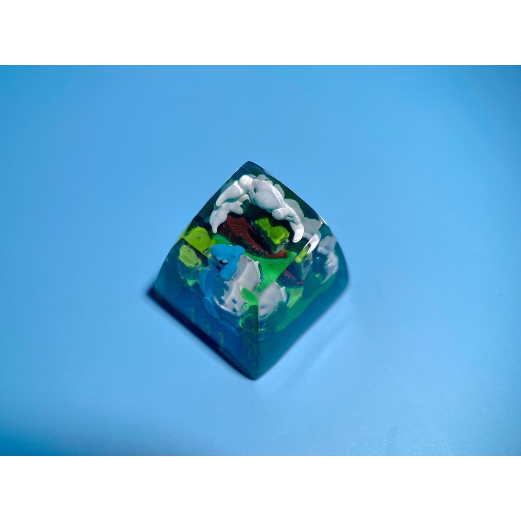 Lapras Keycap resin pokemon - nút bàn phím cơ - artisan