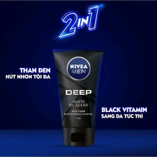 Sữa rửa mặt nivea MEN 100g