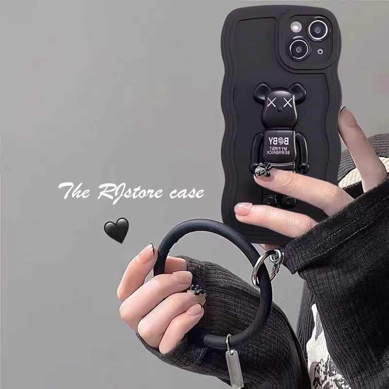 Ốp Điện Thoại TPU Có Giá Đỡ Hình Gấu Cho Vivo V2026 V2027 V2052 V2029 V2032 V2038 V2033 V2042 V2043 V2048 V2054 V2037 V2065 Phù Hợp