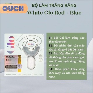 [Chính Hãng ]🇦🇺Set ngậm trắng răng WHITE GLO