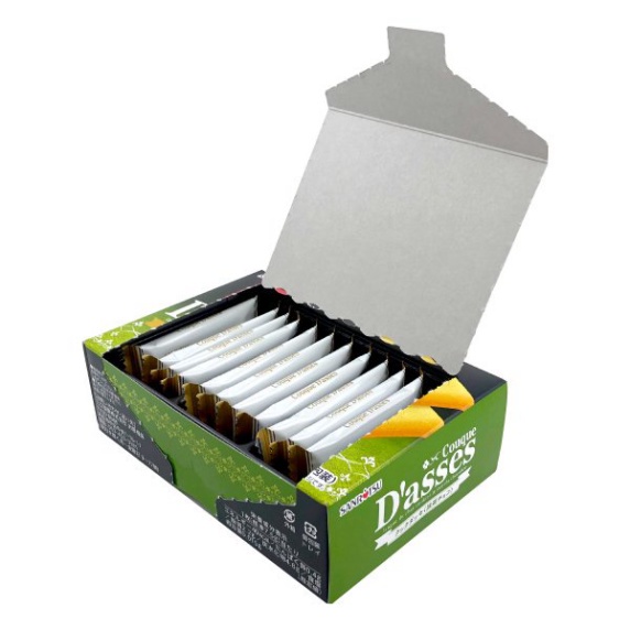 Bánh Quy Nhật Bản D'asses nhân Kem Socola Đen, Trắng, Trà xanh 90g