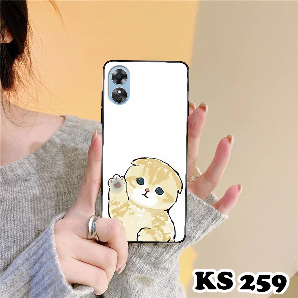 Ốp lưng Oppo A17 - A17k in hình Mèo con siêu ngộ nghĩnh - Chất liệu TPU cao cấp