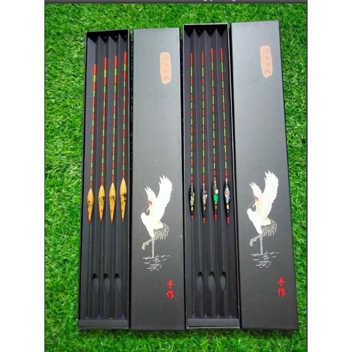 Bộ 4 phao câu đài nano cao cấp đa dạng tăm phao, tăm sáng,rõ nét, bộ hoa mẫu đơn và đại bàng