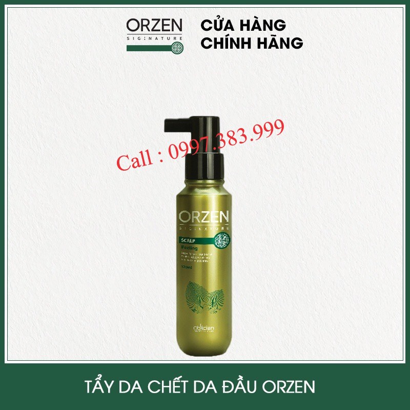 Tẩy da chết da đầu Orzen Scalp Peeling 120ml Hàn Quốc
