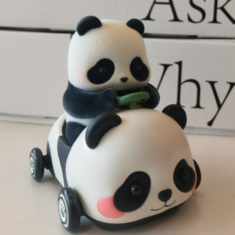 Mô Hình Gấu Trúc Cuộn Tròn Trang Trí Nhà Trẻ
