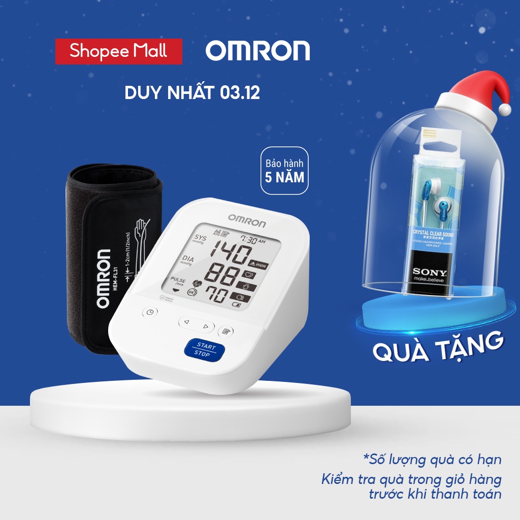 Máy đo huyết áp tự động Omron HEM-7156-A