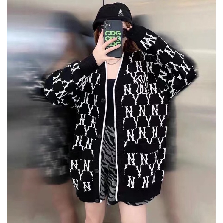 Áo Khoác Len Cardigan NY Cao Cấp