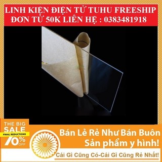 Mica Trong Khổ A4 Dày 2mm (Mica Đài Loan)- Linhkiendientubk