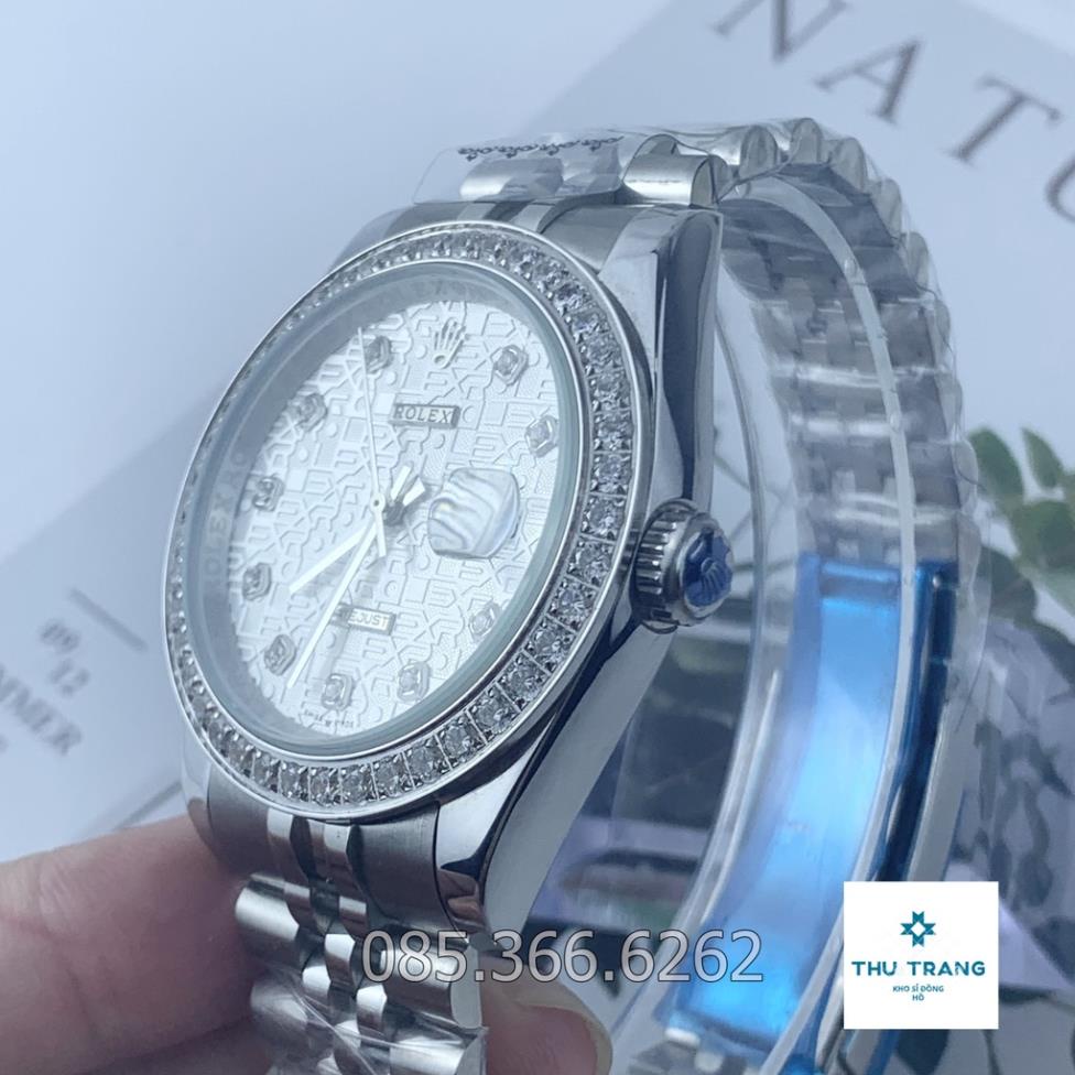 Đồng hồ nam Rolex mẫu cơ Automatic máy Nhật dòng Classic 3D bản Gold siêu nét