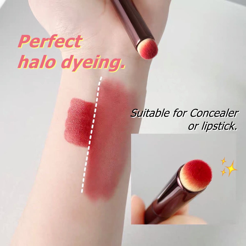 Cọ tô son / tán màu môi đầu tròn