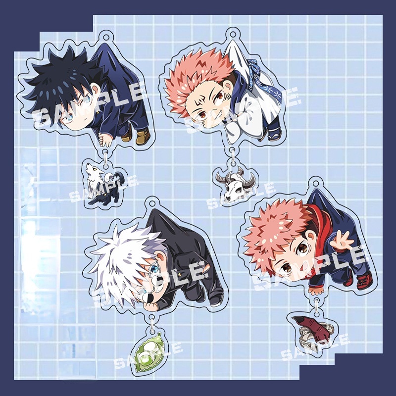 Móc Khóa Hai Mặt Hình Bánh Sandwich YKD YKD