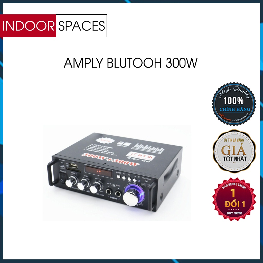 Âm li mini bluetooth 12v 220v AV-153TV, USB,SD,FM