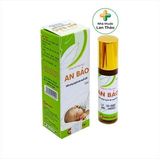 Dung dịch an bảo chai 12ml hết ngứa do muỗi đốt