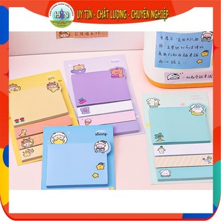 Set Giấy note - Giấy nhớ - ghi chú hoạt hình kute - 20x4 tờ