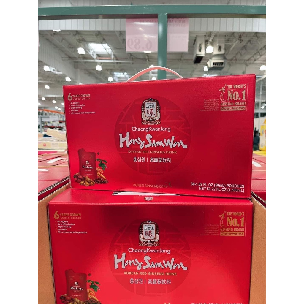 Hồng Sâm Won dạng nước tại Costco Mỹ