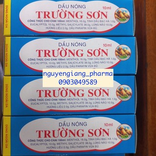Dầu nóng Trường Sơn 10ml