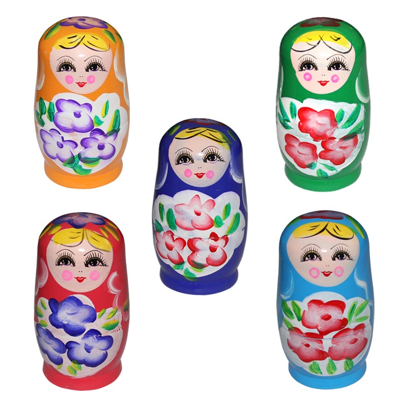 Búp bê Nga_Búp bê Matrioshka bằng gỗ