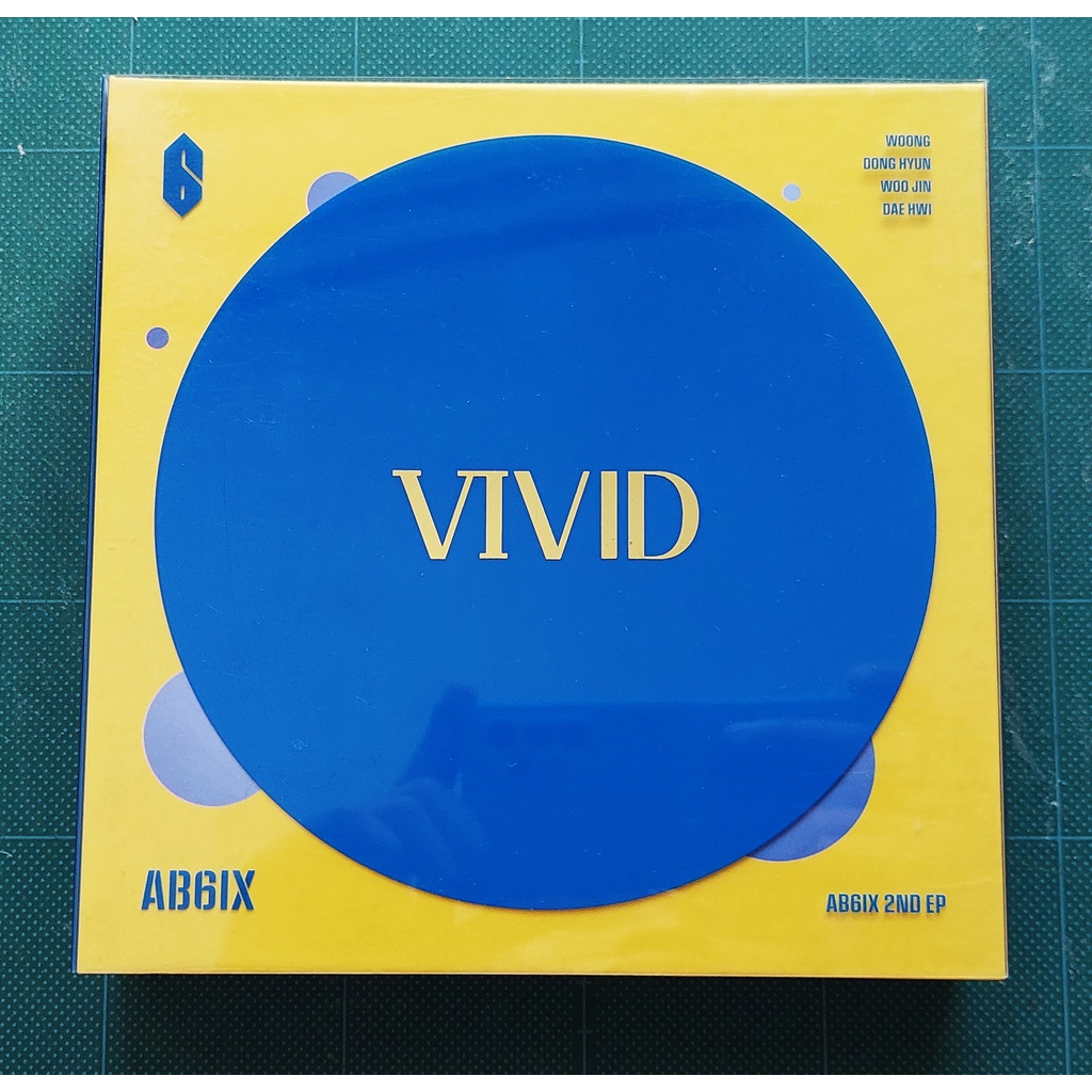 AB6IX-VIVID Album Unpacked No Card Kpop CD Poster
