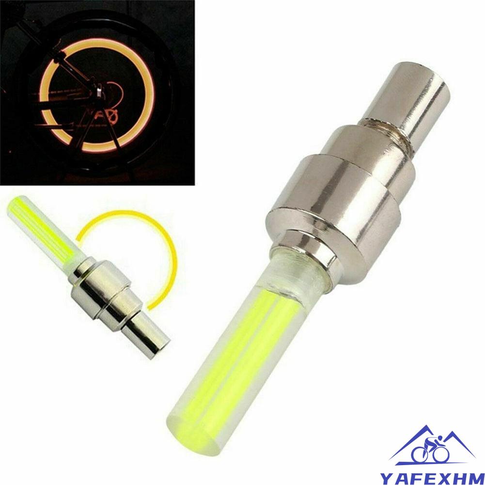 1 Đèn LED Neon Gắn Van Bánh Xe Đạp, Xe Máy, Xe Hơi