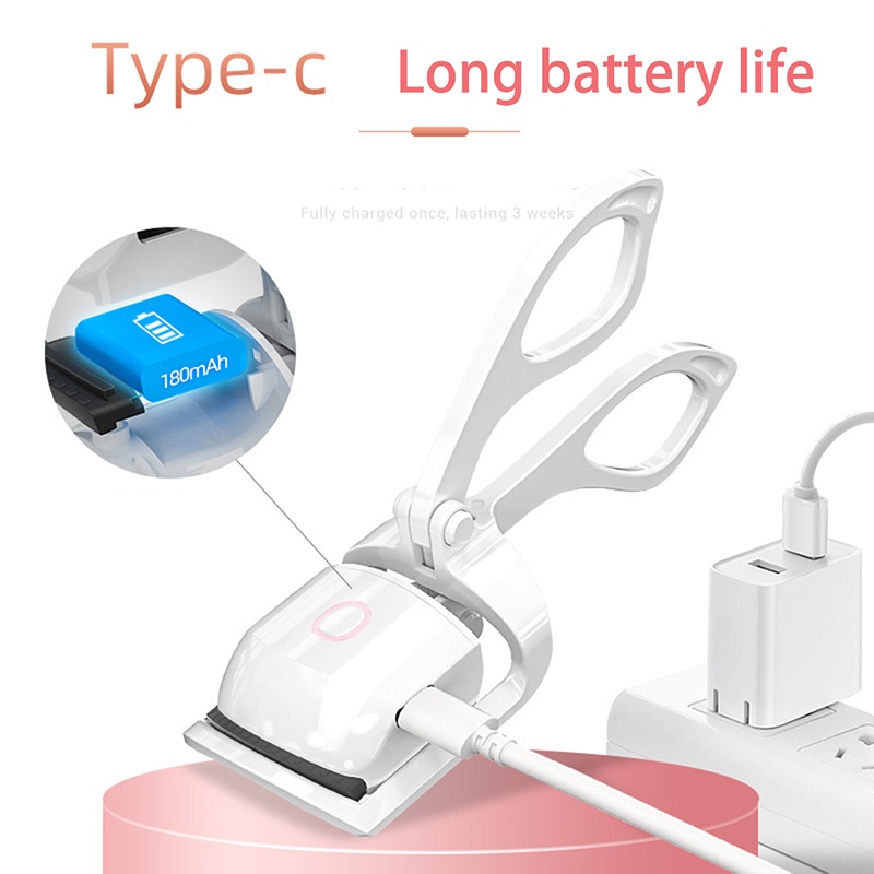 Máy Uốn Lông Mi Tự Nhiên Lâu Trôi Chạy Điện Tiện Dụng timetunnel