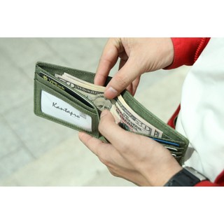 Ví vải Polyester KANTAPRO dáng ngang - Sol Wallet (9 colors)