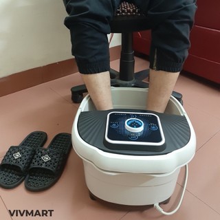 ✅ Bồn Ngâm Chân Massage Chân Có Sục Khí, Tự Động Làm Nóng Nước