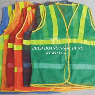 Áo lưới phản quang công nhân, áo phản quang, áo lưới phản quang