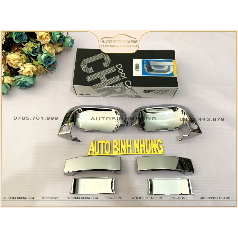 Đồ ốp mạ crom tráng gương xe KIA BONGGO,K250,k200.