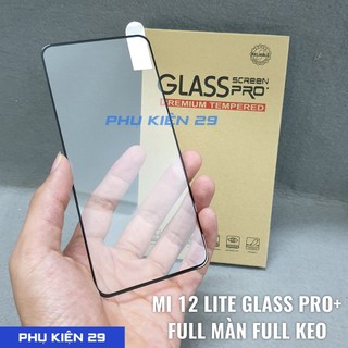 Dán kính cường lực full màn full keo 5d glass pro+ 9h