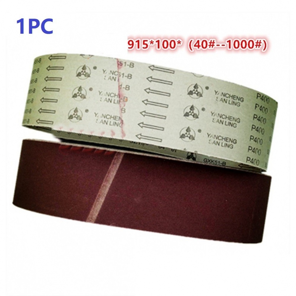 Dây Đai Chà Nhám 100X915mm 1 Cái 40-1000 Grit Cao Cấp