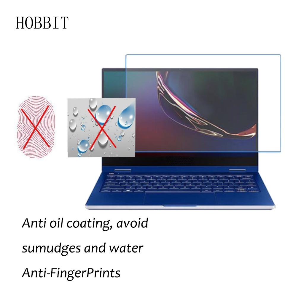Set 3 Miếng Dán Bảo Vệ Màn Hình Máy Tính Bảng Samsung Galaxy Book Flex 13.3inch Nano Chống Cháy Nổ Kính