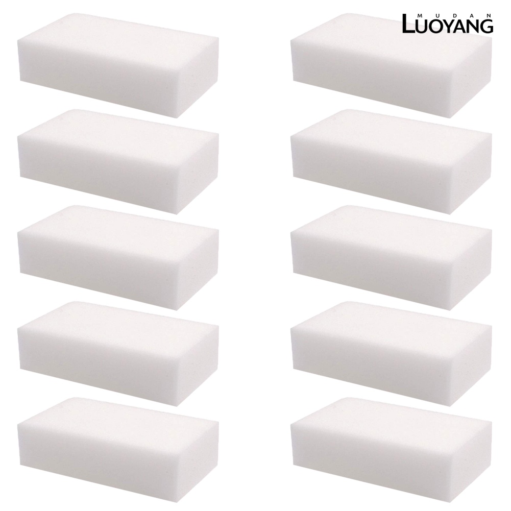 Set 10 Miếng Bọt Biển Rửa Chén Dĩa Chống Bám Dầu Tiện Dụng