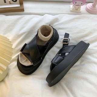 M06 (ORDER) Sandal quai chéo ulzzang
