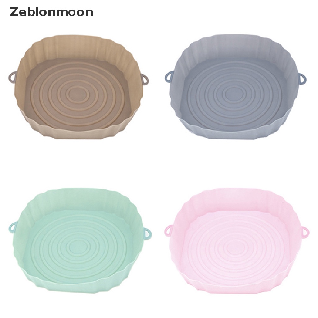 Khay Tròn 21cm Bằng Silicone Lót Nồi Chiên Không Dầu