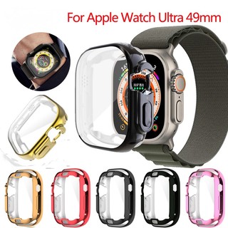 Ốp TPU ChốNg NướC BảO Vệ MàN HìNh Cho ĐồNg Hồ Apple iWatch Series 8 7 6 5 Ultra 49mm 45mm 44mm 41mm