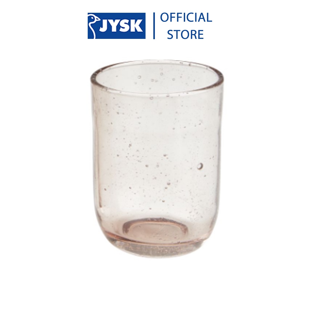 Cốc đựng bàn chải | JYSK Essvik | thủy tinh | trong suốt/xám | DK7xC10 cm